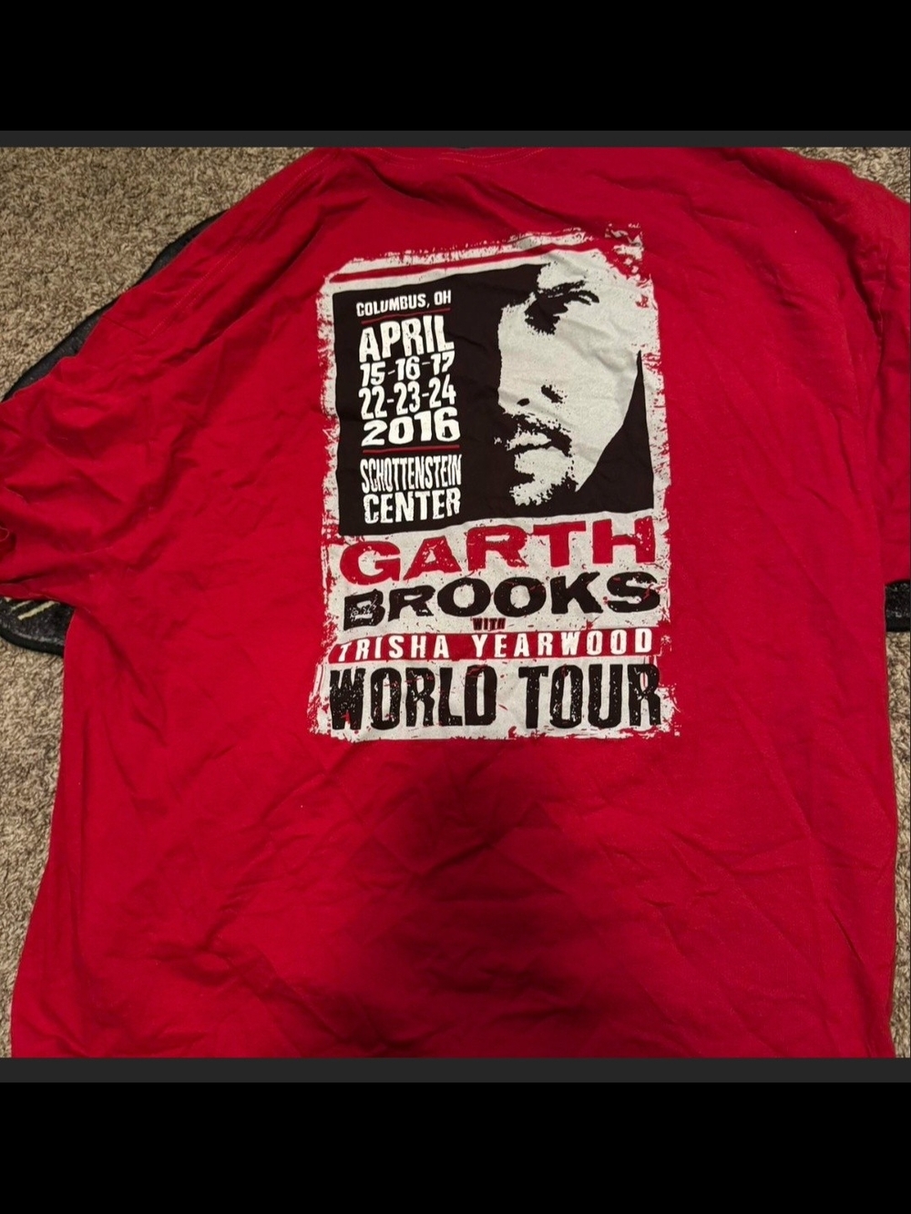 Red World Tour Graphic T-Shirt